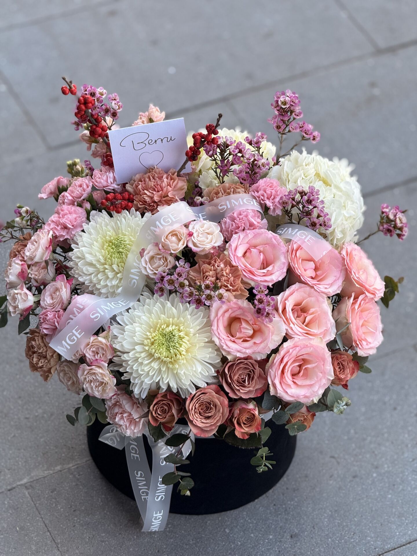 Gösterişli Kutu Aranjman