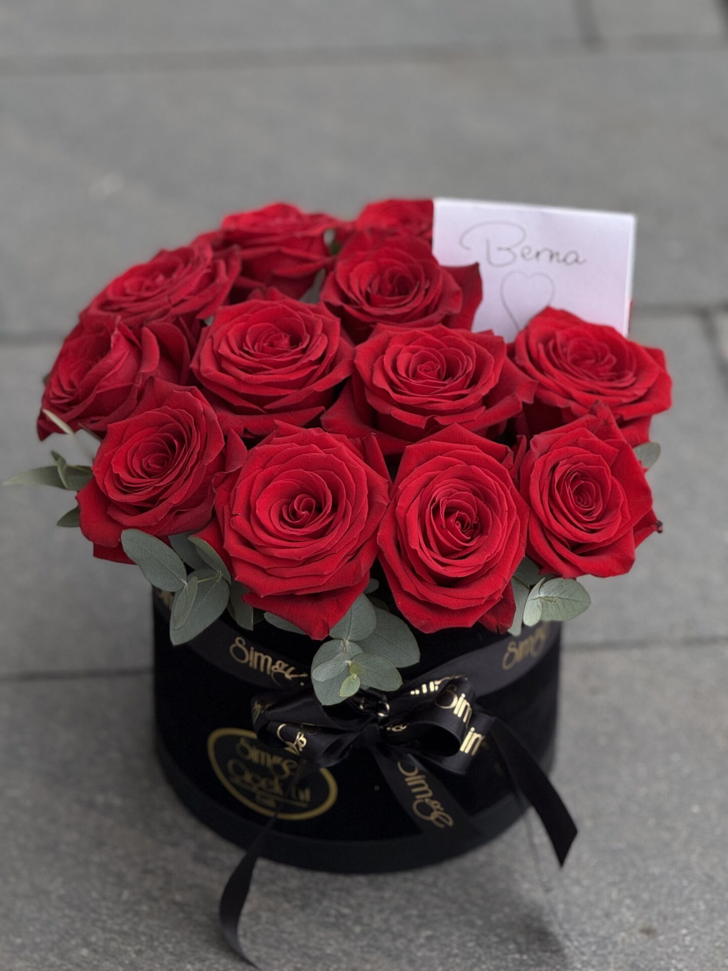 Kırmızı Gül  kutu