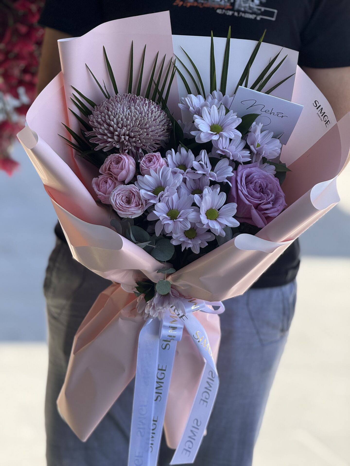 Papatya ve Gül Buketi