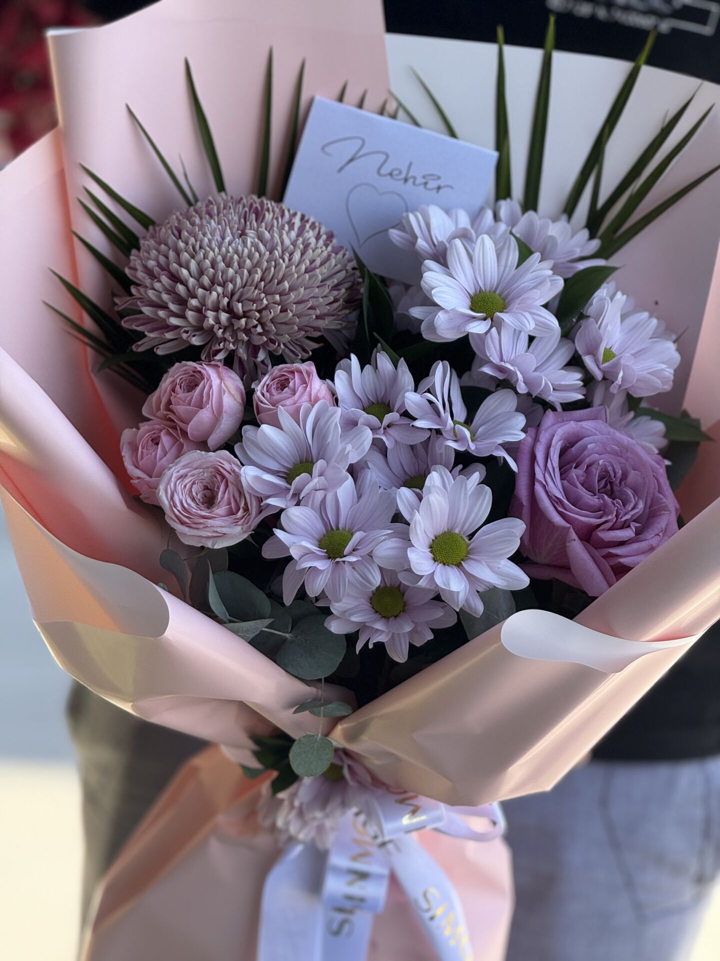 Papatya ve Gül Buketi