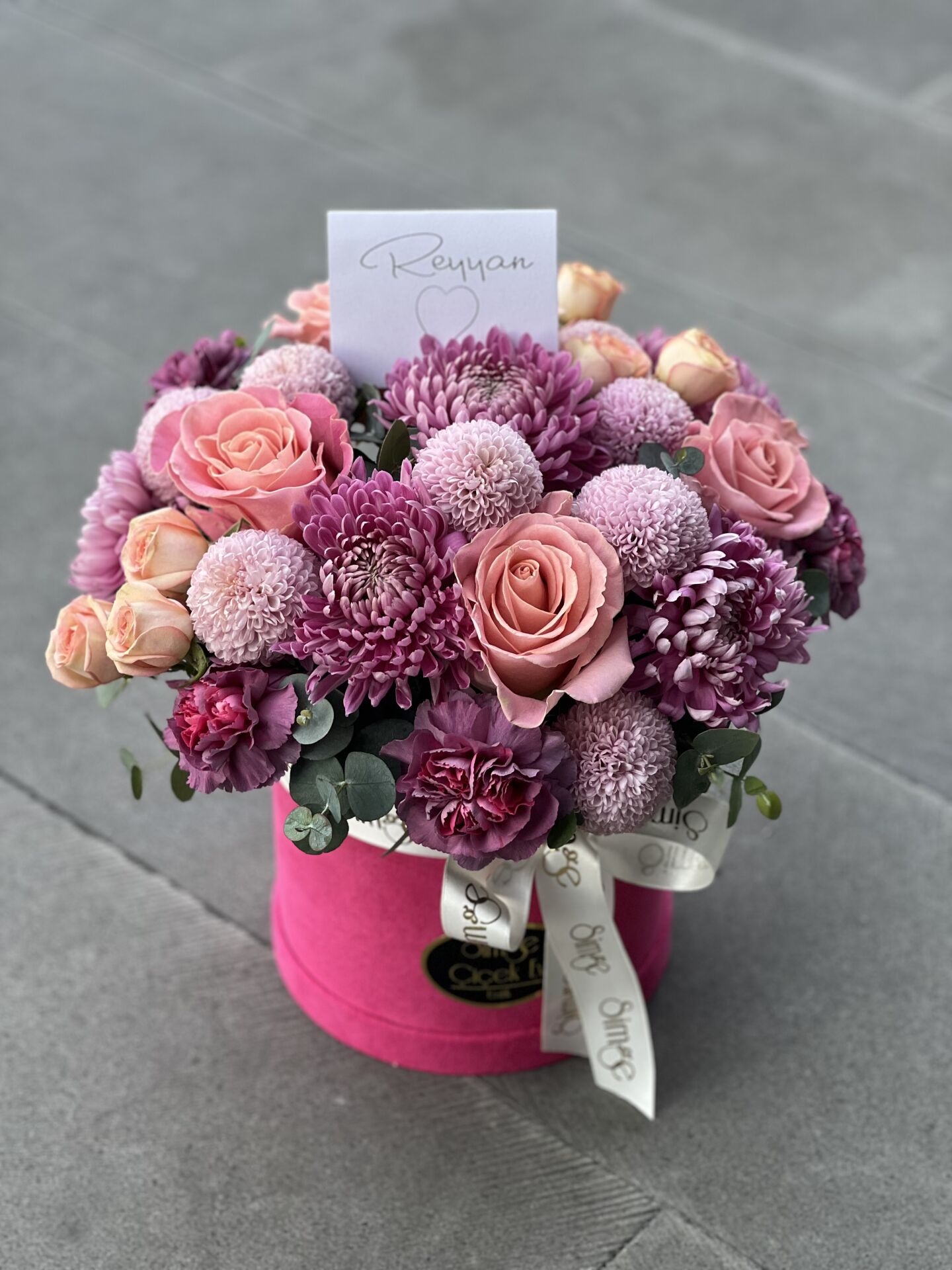 Pembe Fresh Kutu Aranjmanı