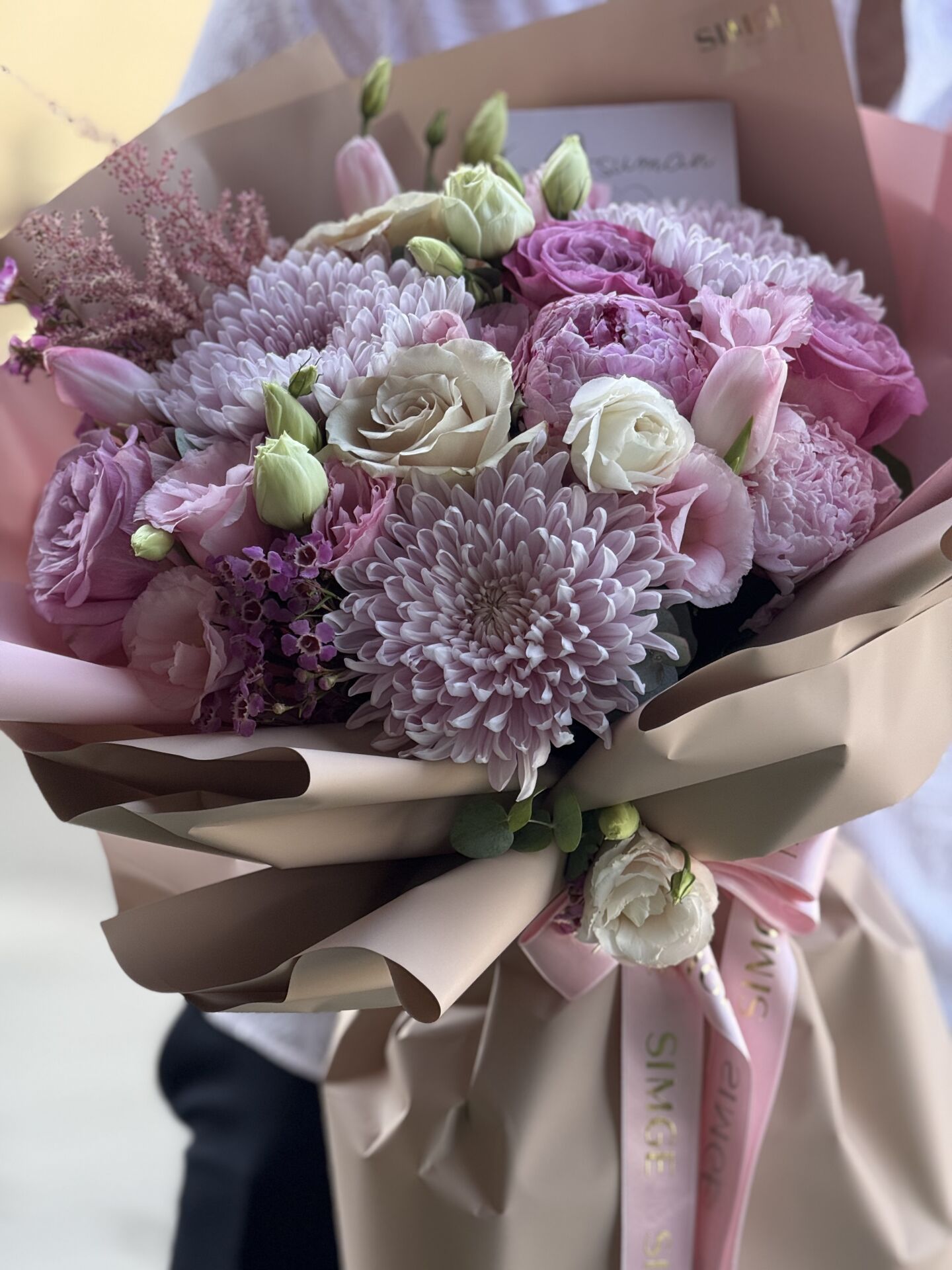Pembe Aura Special Sevgi Buketi