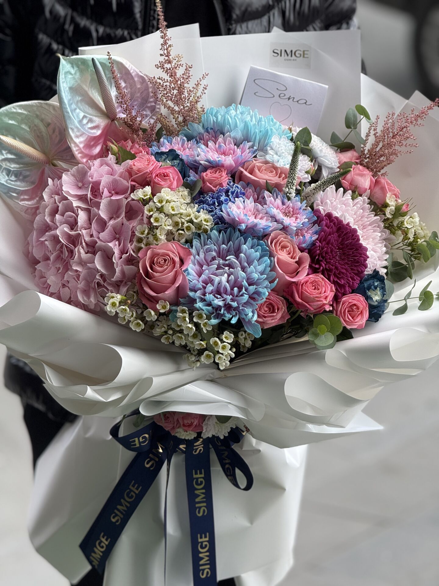 Dreamy Rainbow Kır Çiçeği Buketi