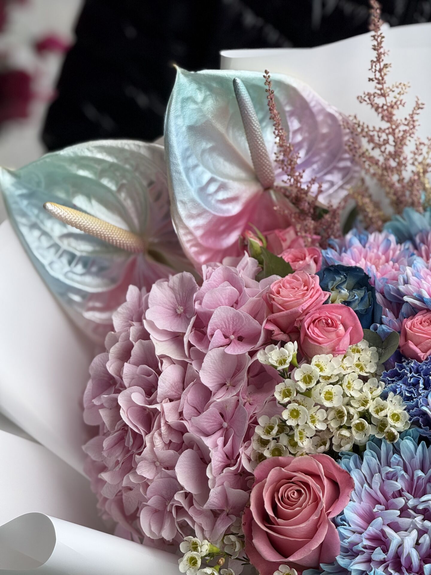 Dreamy Rainbow Kır Çiçeği Buketi