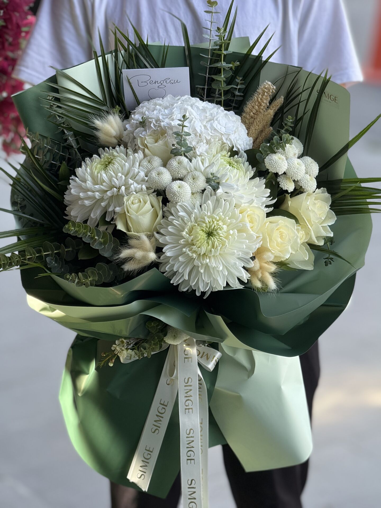 Sİlver Frost Çiçek Buketi