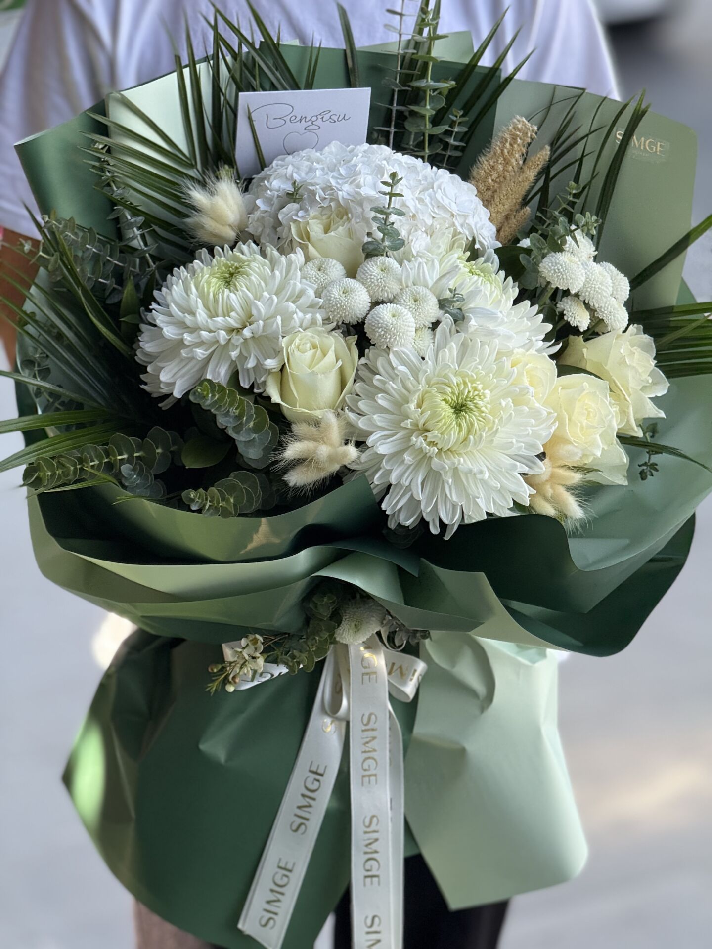 Sİlver Frost Çiçek Buketi