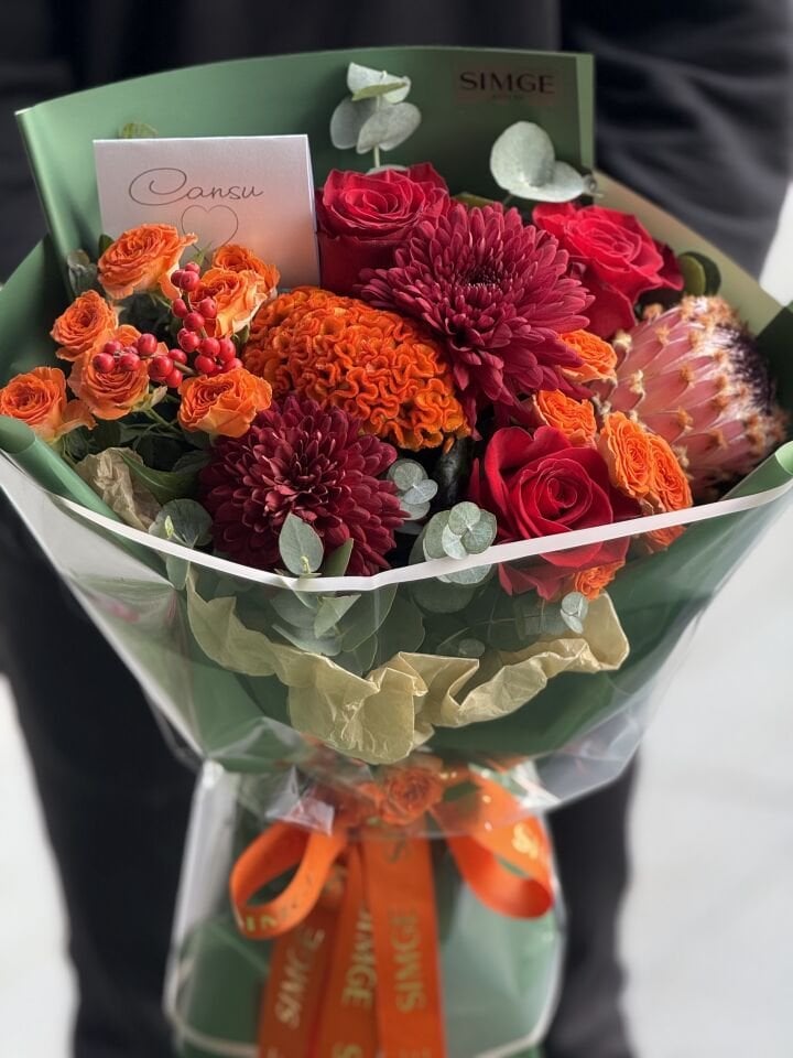 Harvest Bloom Çiçek Buketi