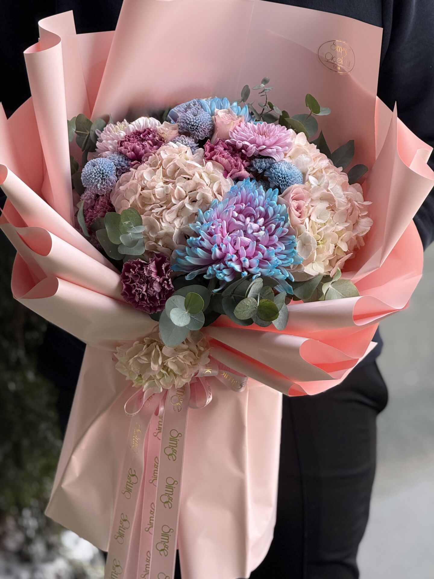Pembe Ortancalı Soft Buket