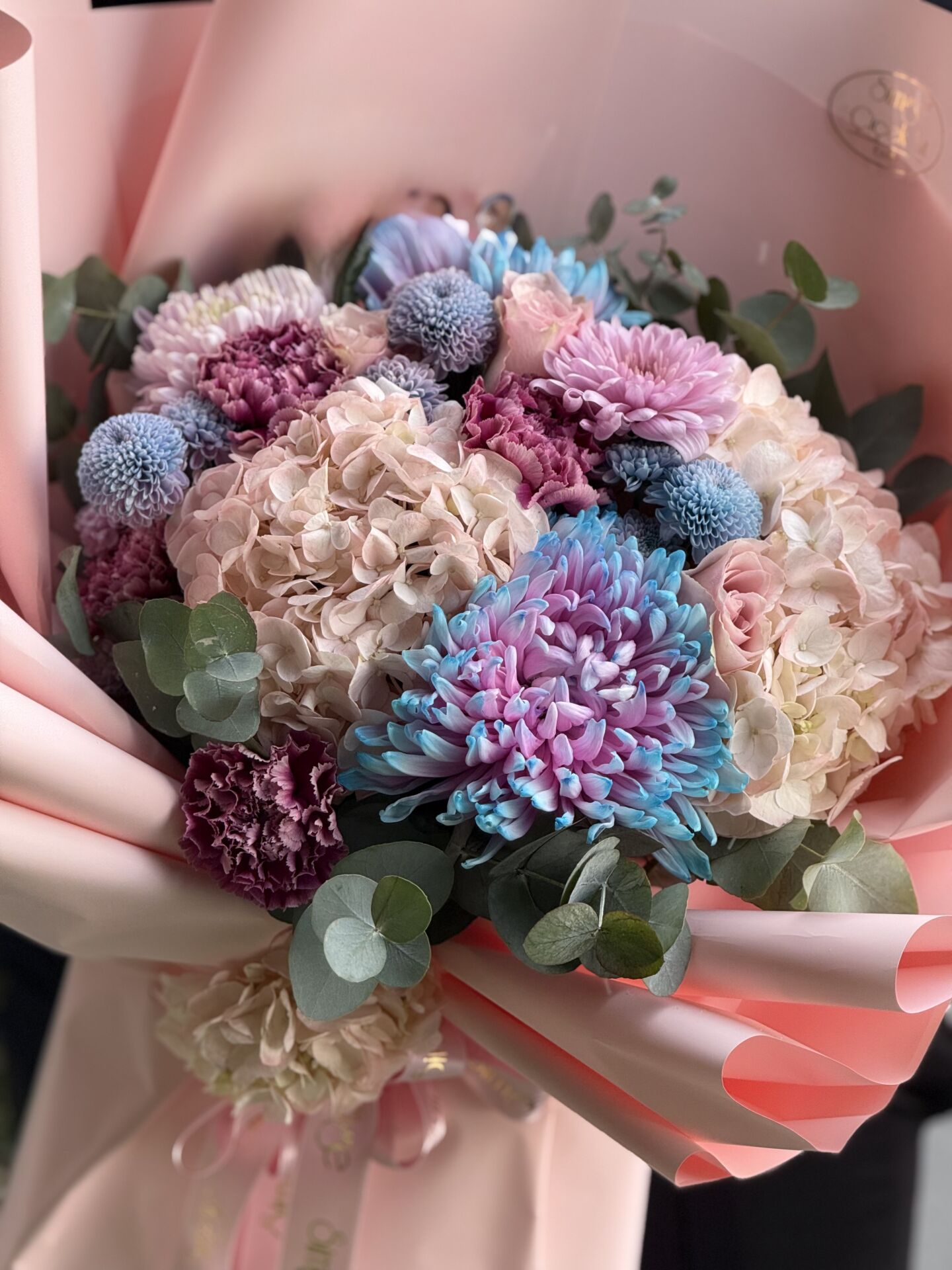 Pembe Ortancalı Soft Buket