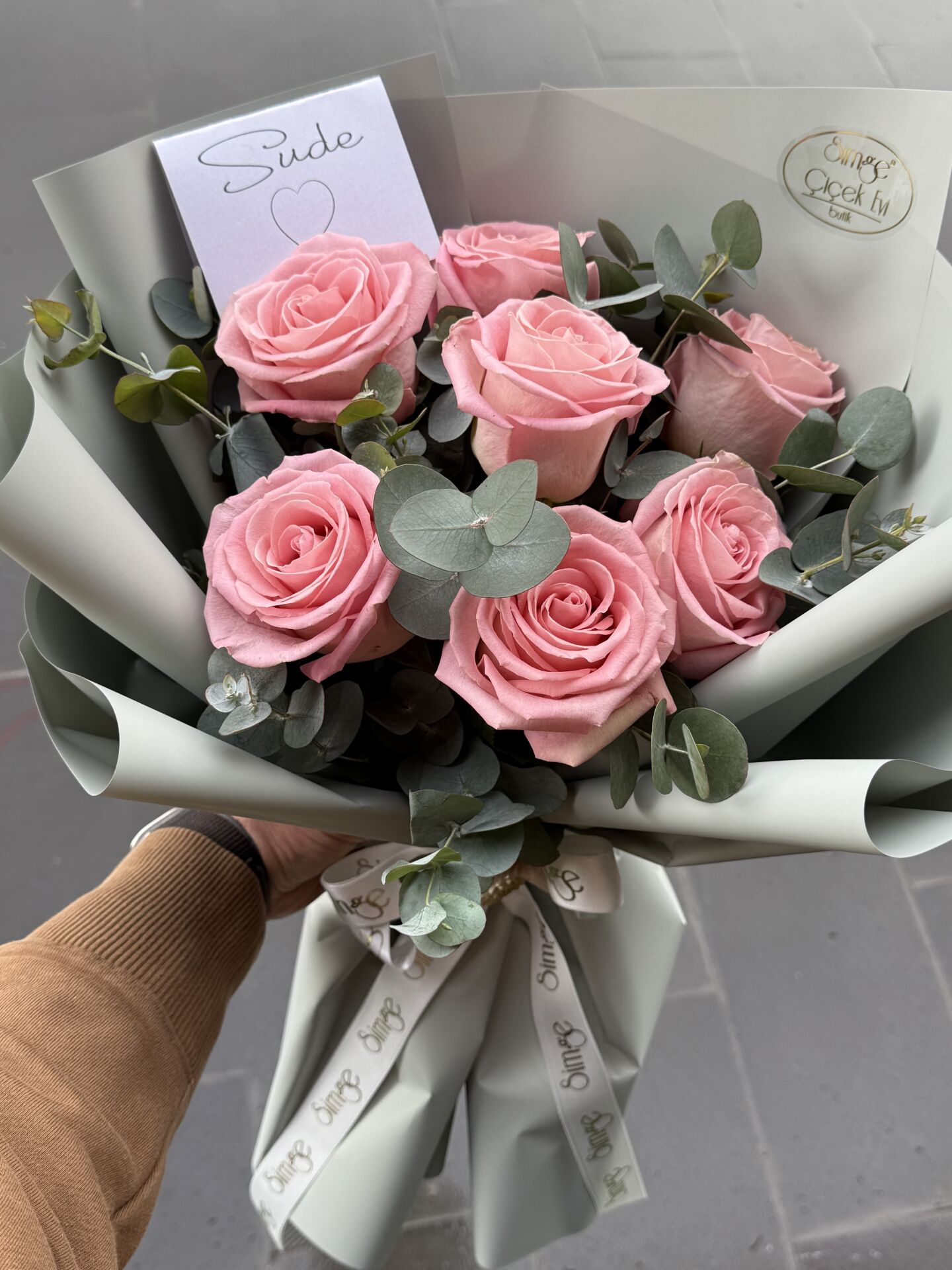 Pembe Gül Buketi