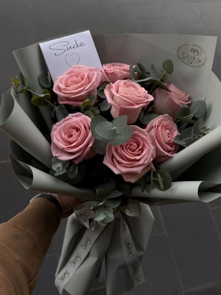 Pembe Gül Buketi