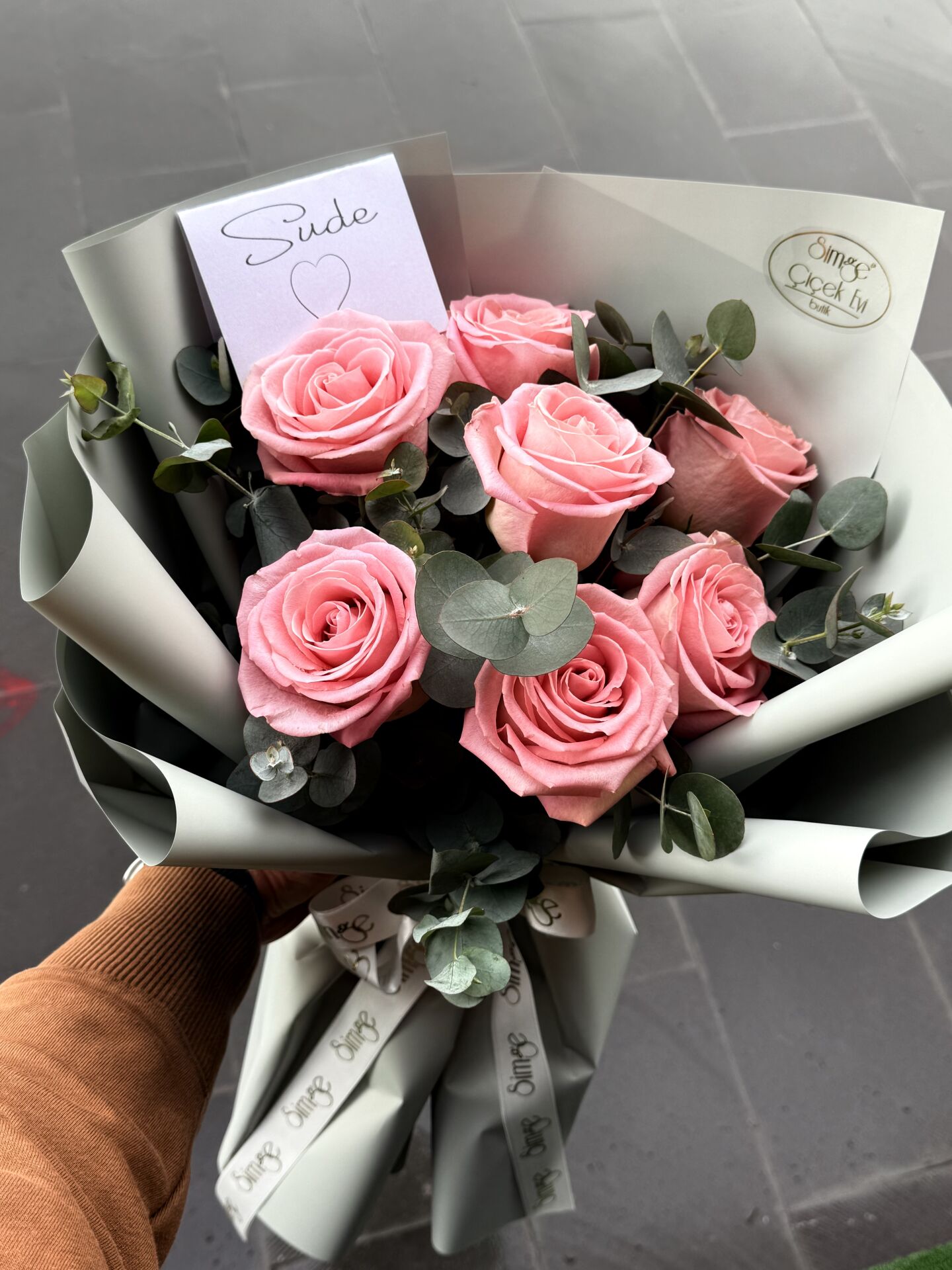 Pembe Gül Buketi