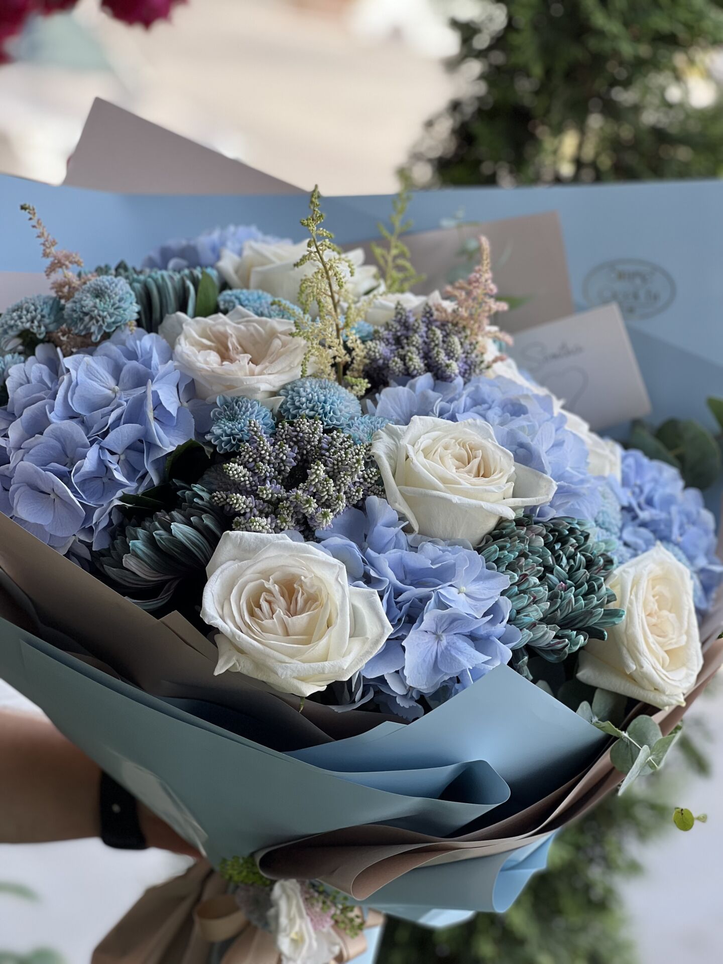 Serin Gökyüzü buketi