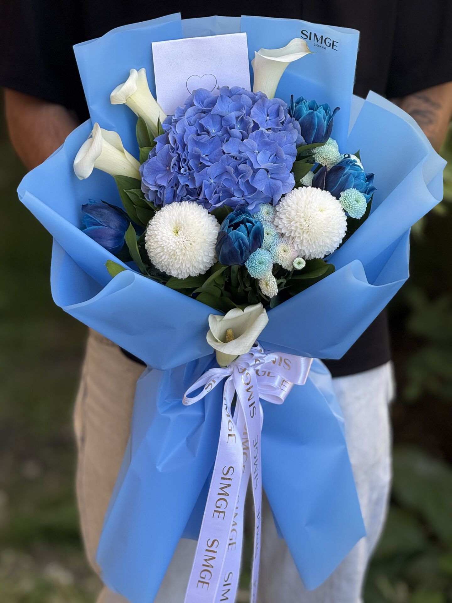 Blue Origin Mavi Ortanca Buketi