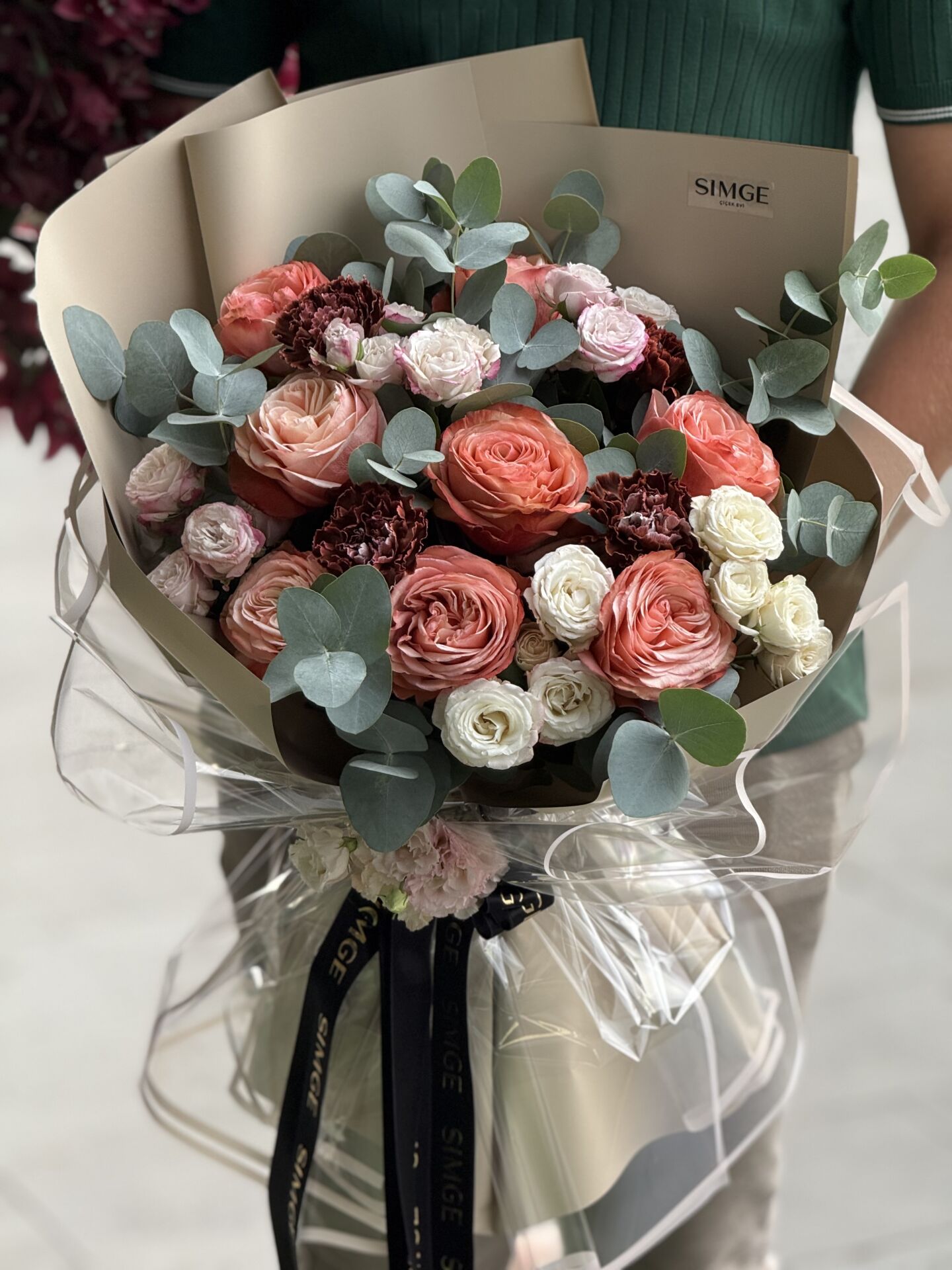 Cotton Candy Gül Buketi