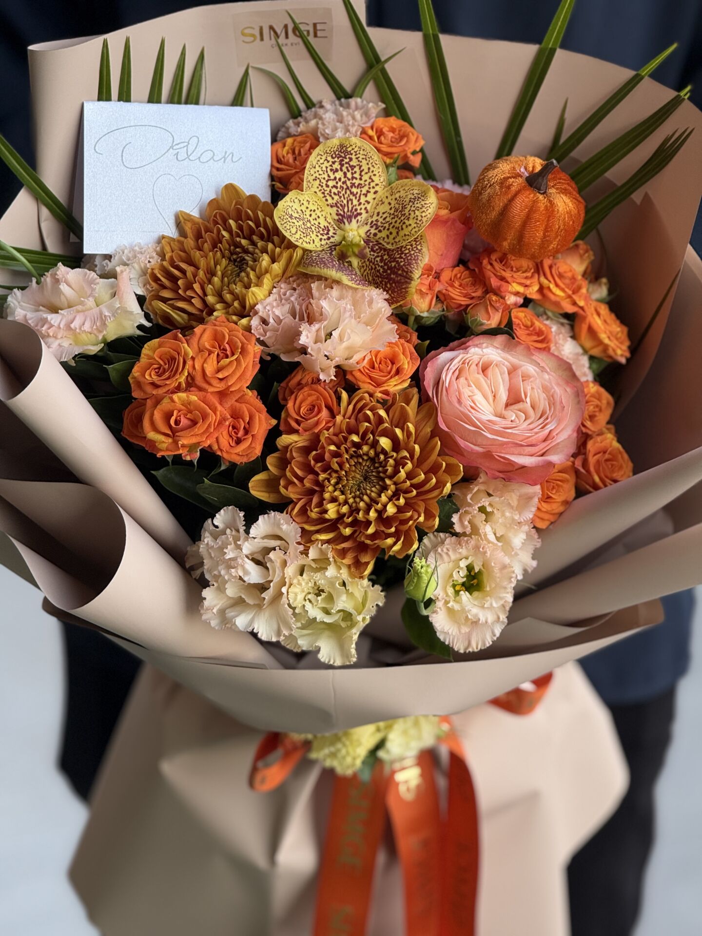 Günbatımı Tacı Sonbahar Buketi