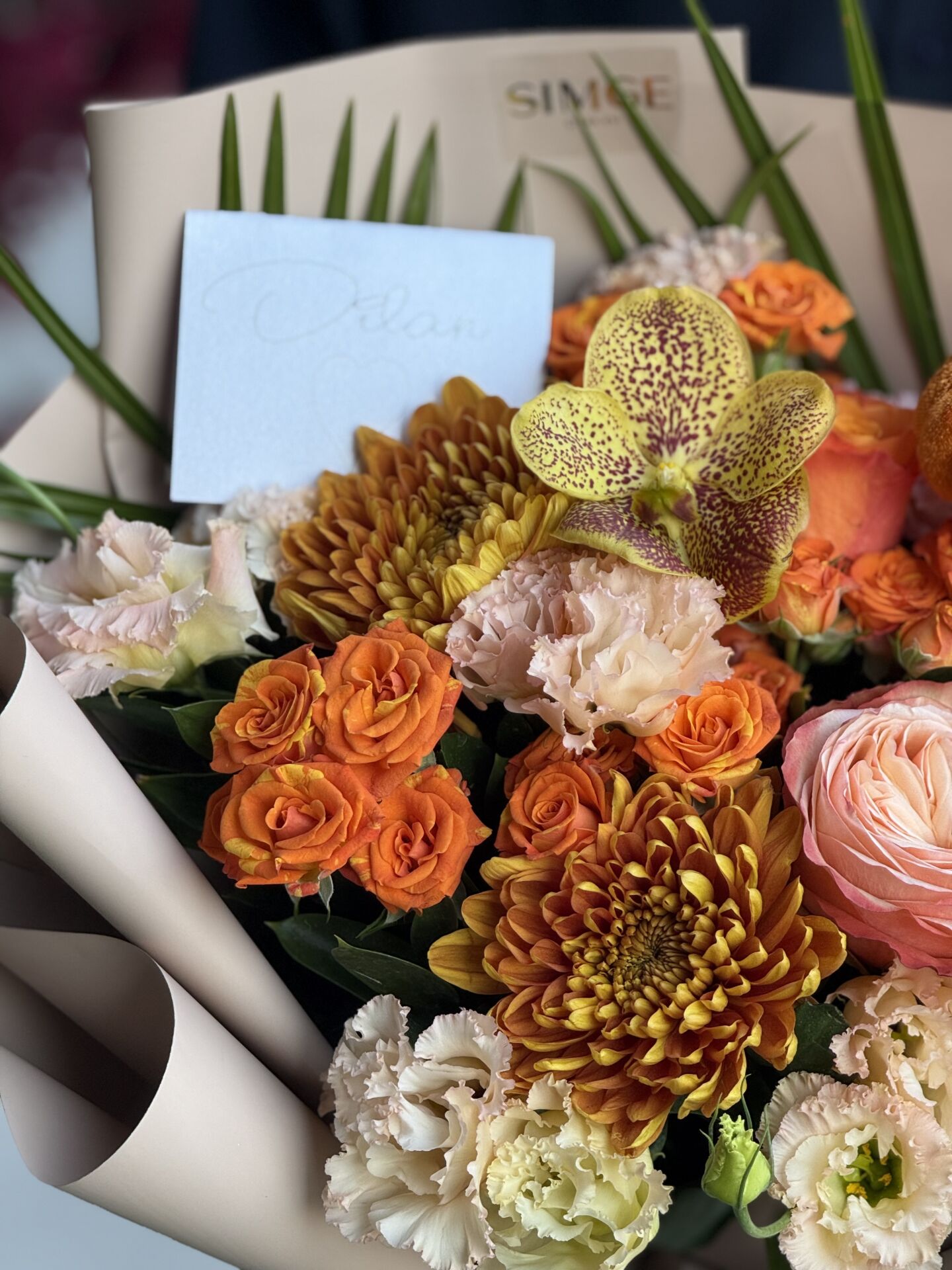 Günbatımı Tacı Sonbahar Buketi