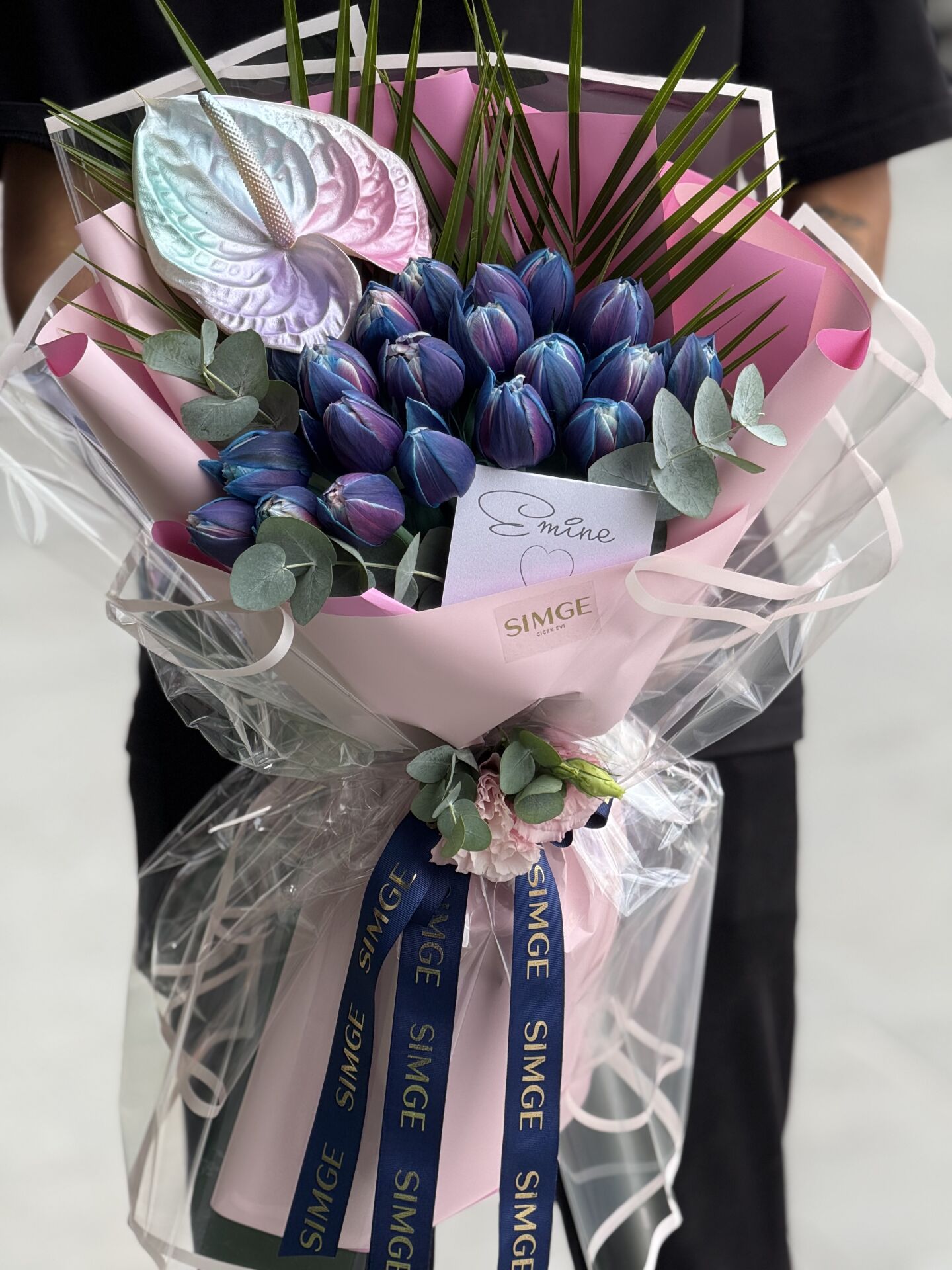 Galaxy Deep Blue Lale Buketi