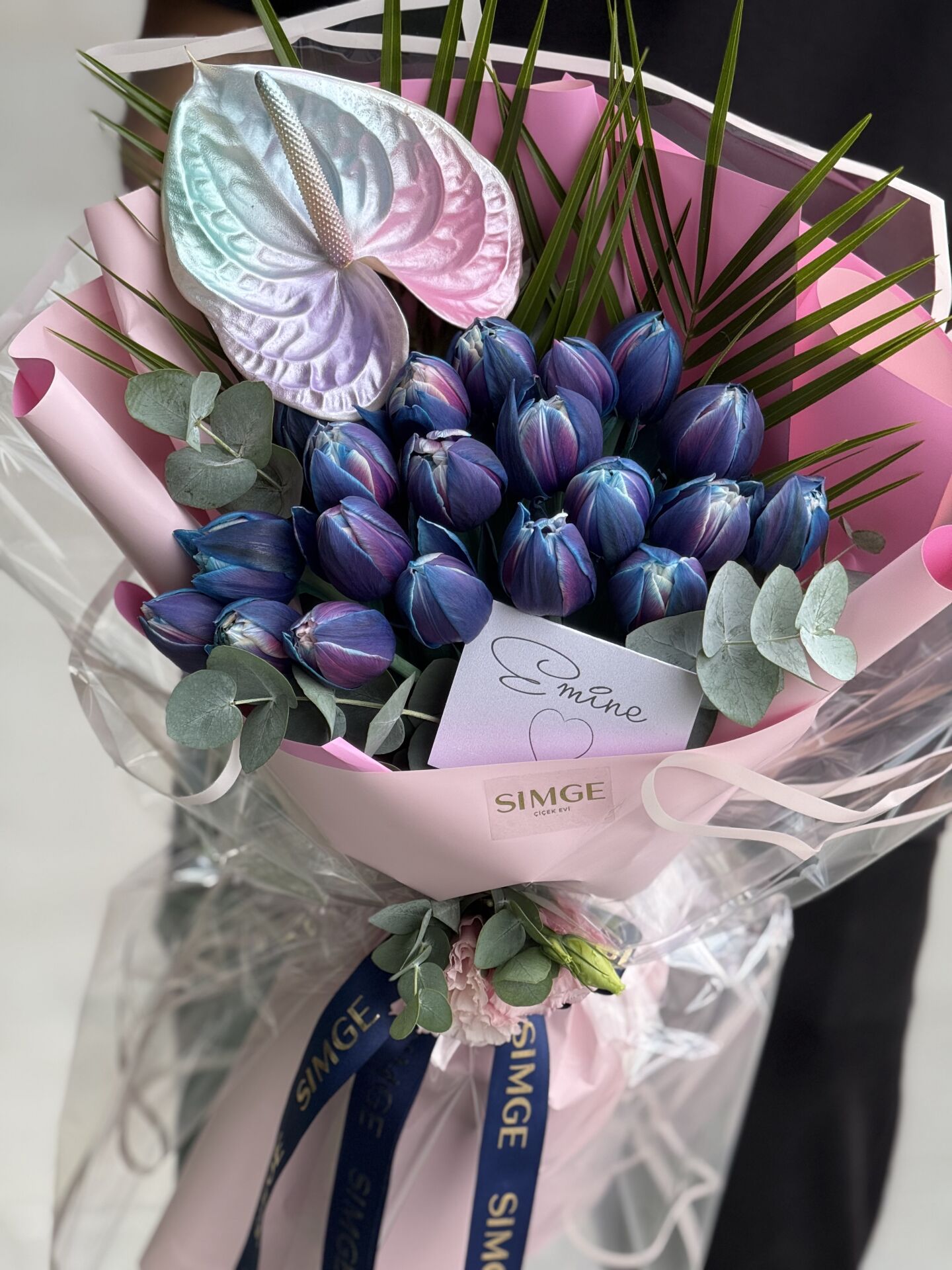 Galaxy Deep Blue Lale Buketi