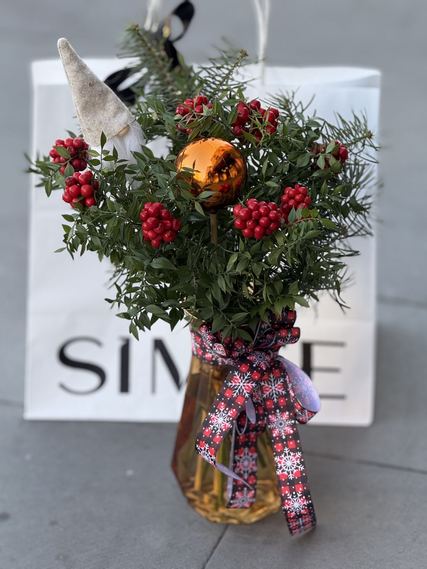 Cam Vazolu Kokina Aranjman