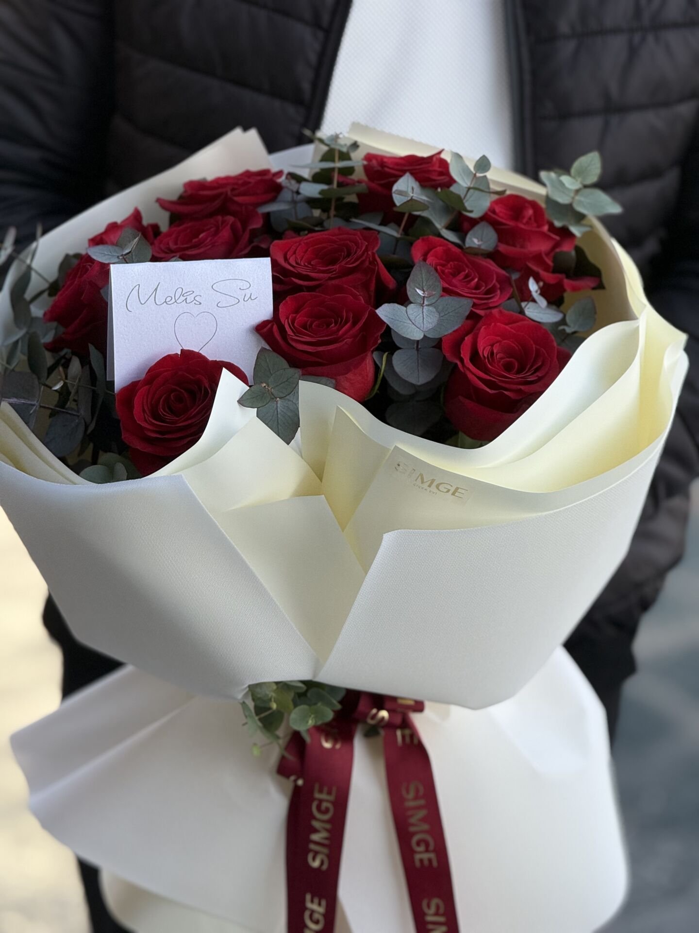 Silvia Kırmızı Gül Buketi