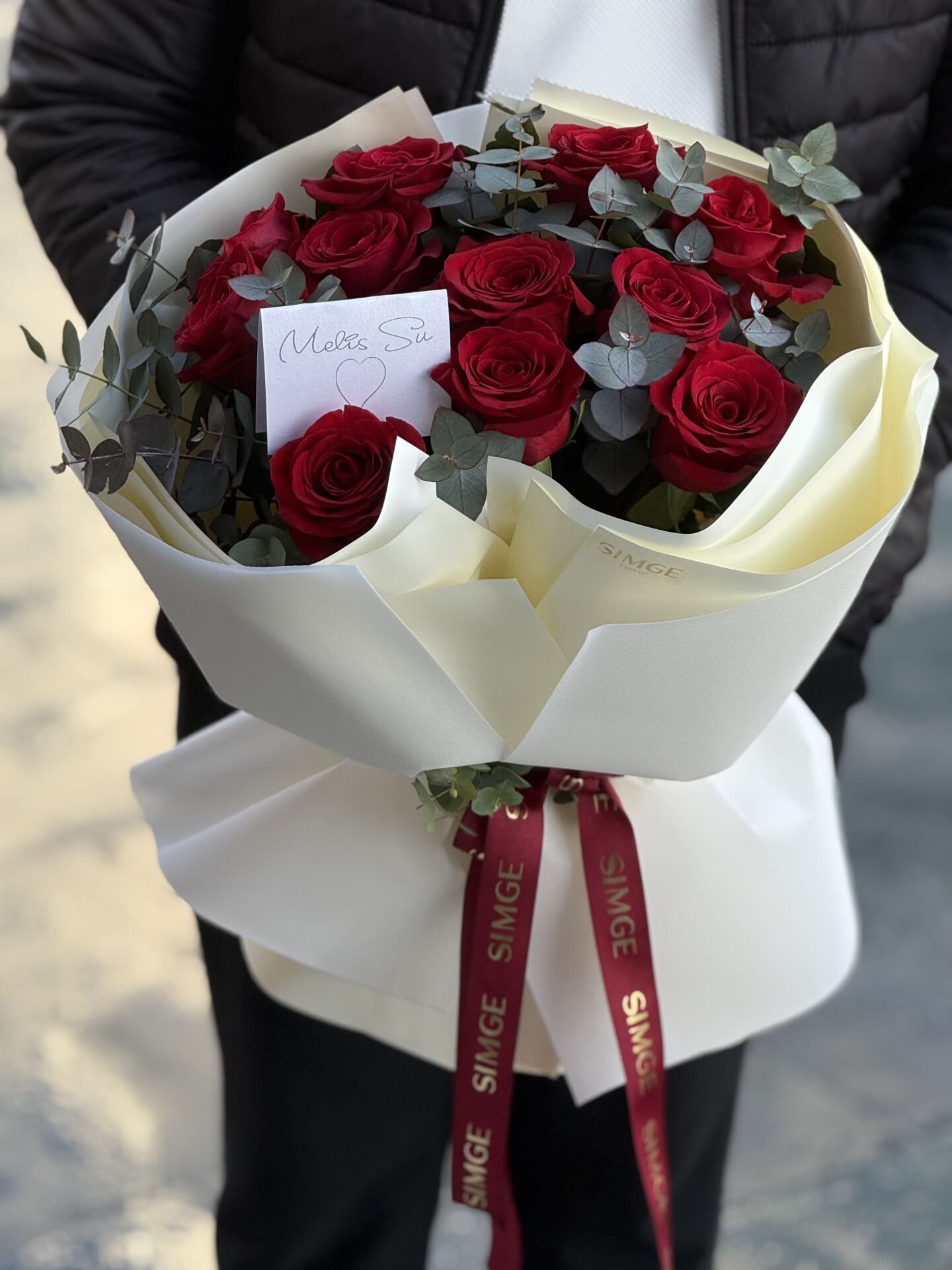 Silvia Kırmızı Gül Buketi