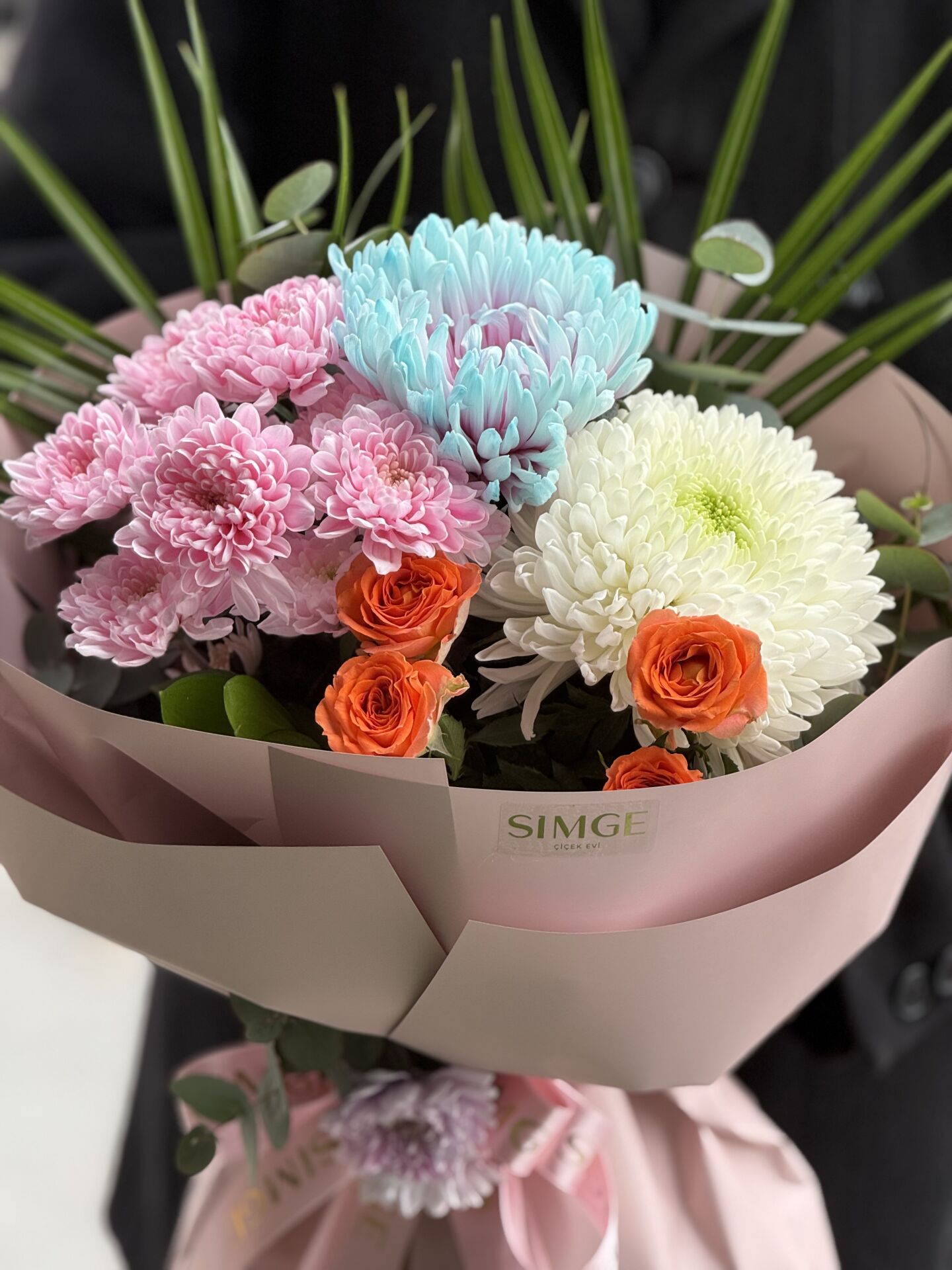 Fleur Çiçek Esintisi Krizantem Buketi