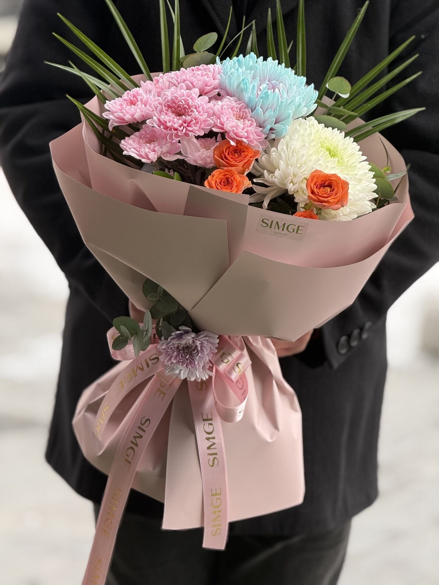 Fleur Çiçek Esintisi Krizantem Buketi