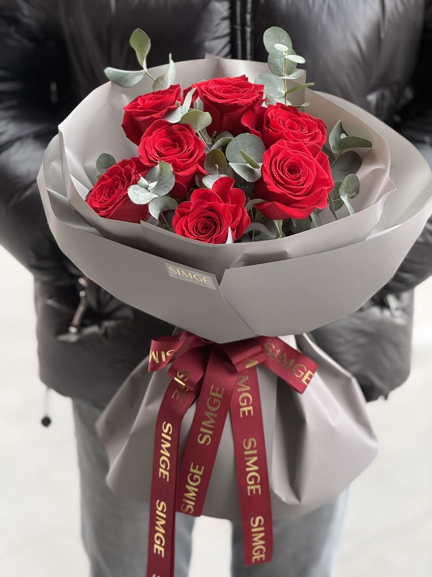 Fleur Kırmızı Gül Buketi