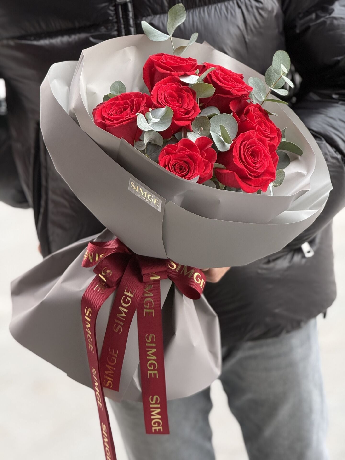 Fleur Kırmızı Gül Buketi