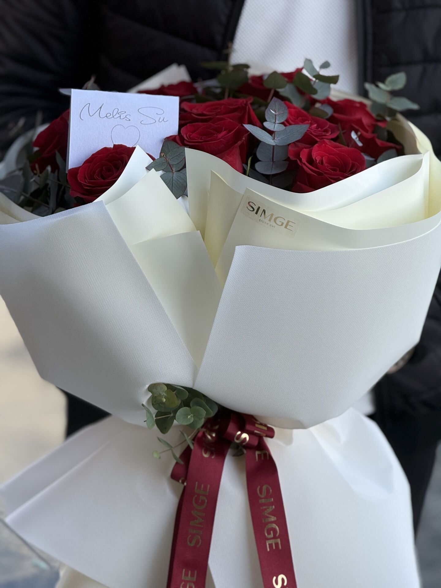 Silvia Kırmızı Gül Buketi