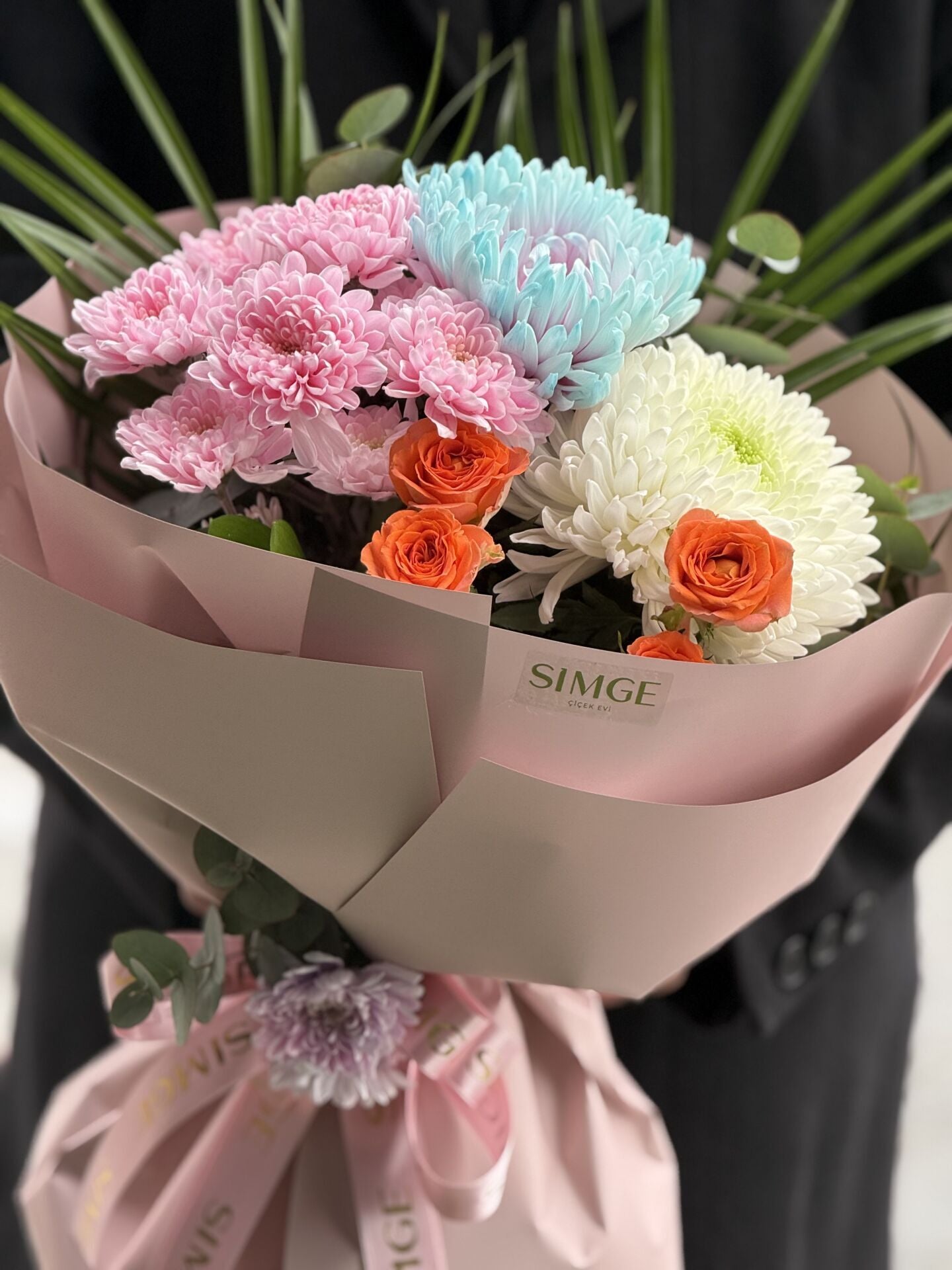 Fleur Çiçek Esintisi Krizantem Buketi