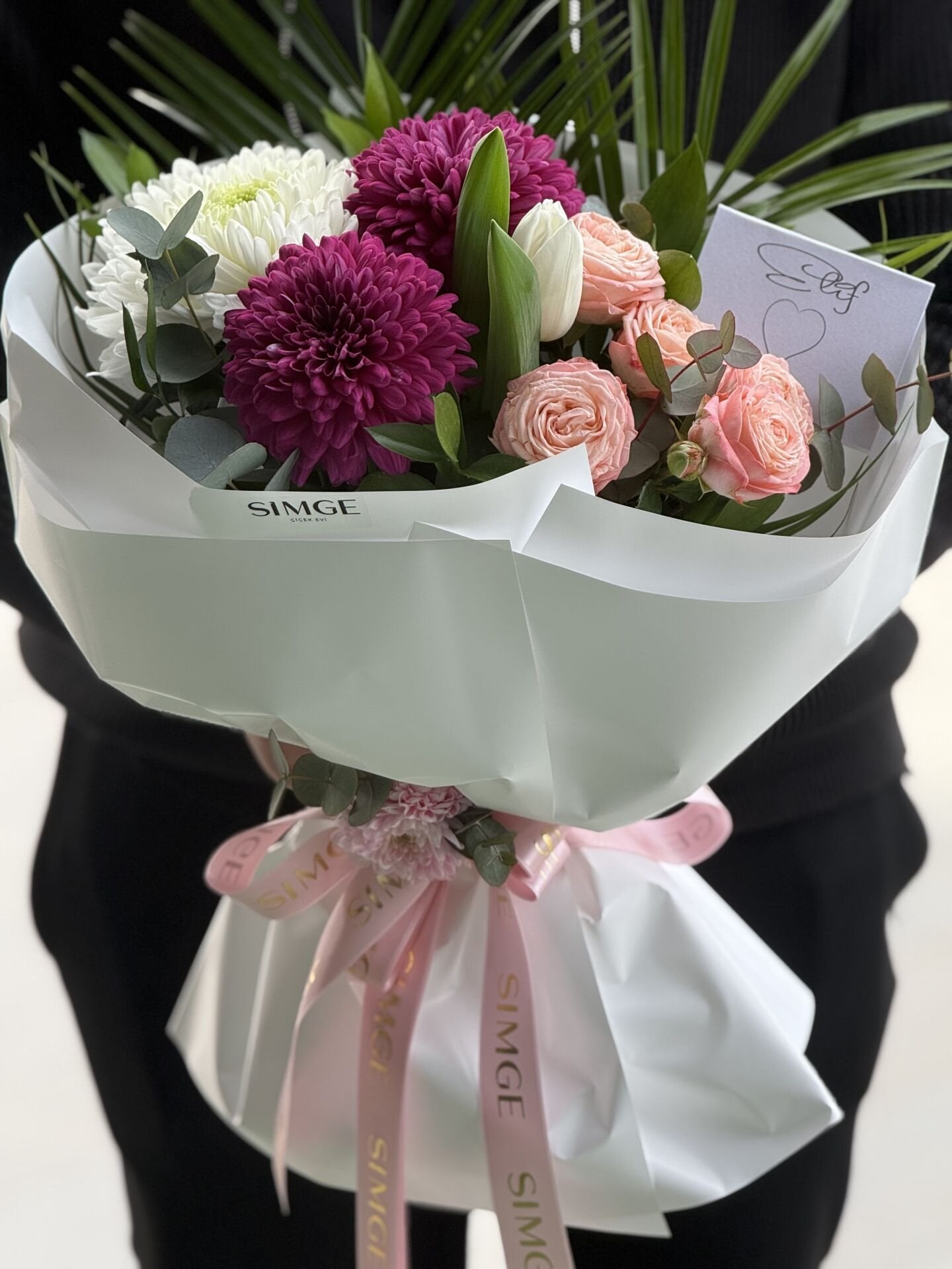 Fleur Pembe Bahar Buketi