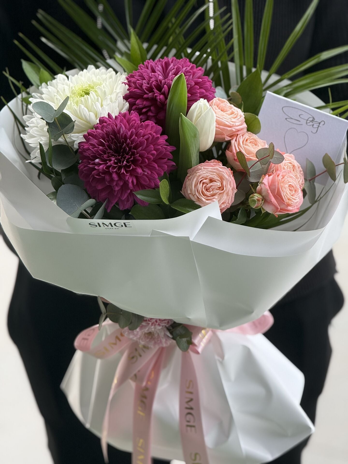 Fleur Pembe Bahar Buketi