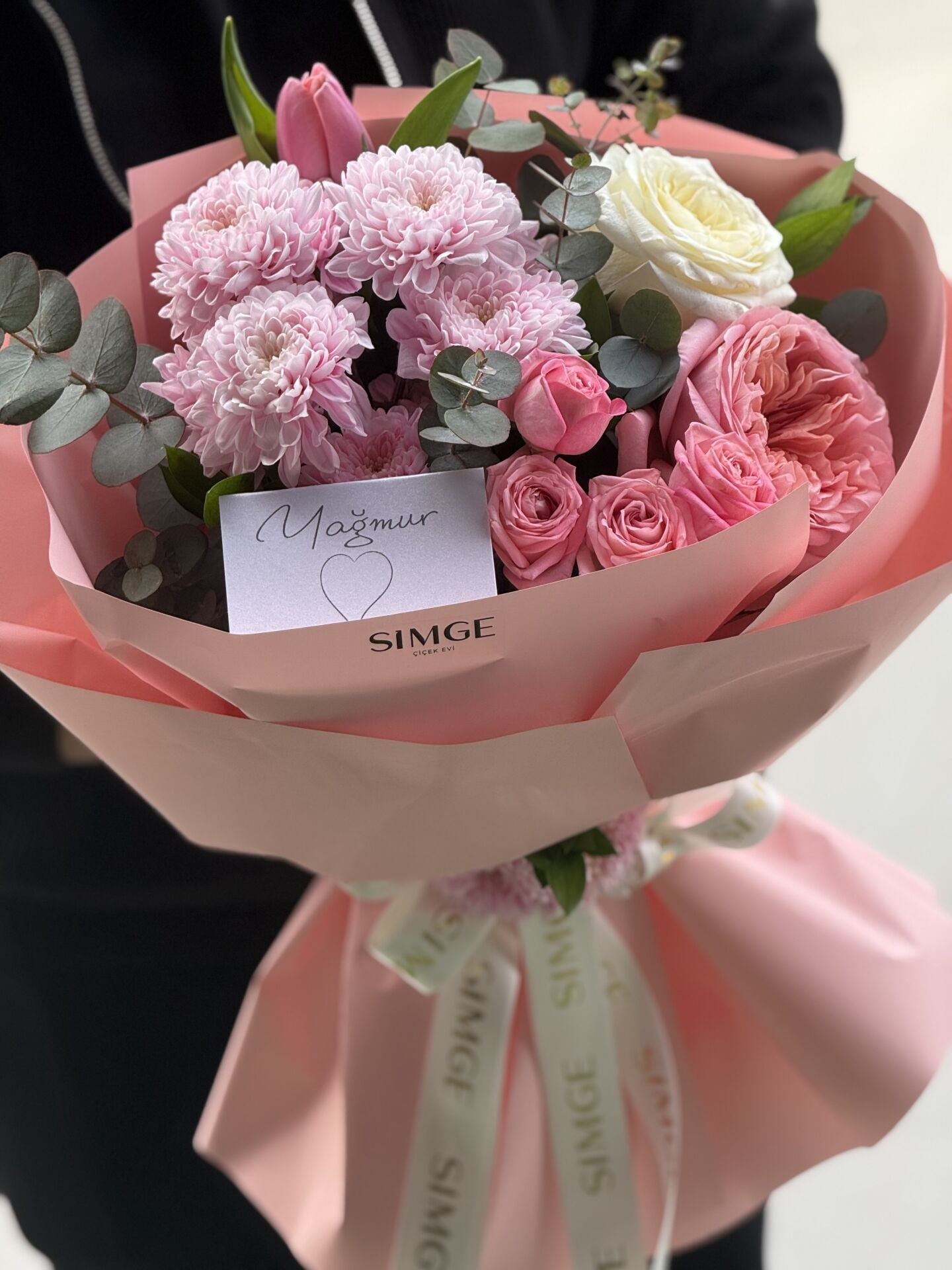 Fleur Pembe Düş Bahçesi Buketi
