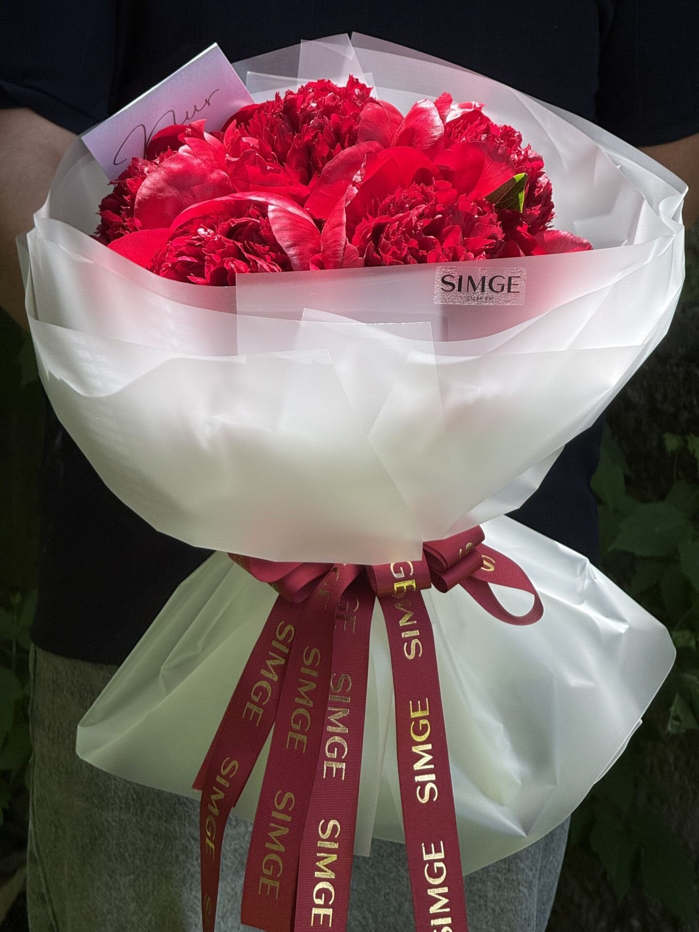 Fleur Bordo Şakayık Senfonisi