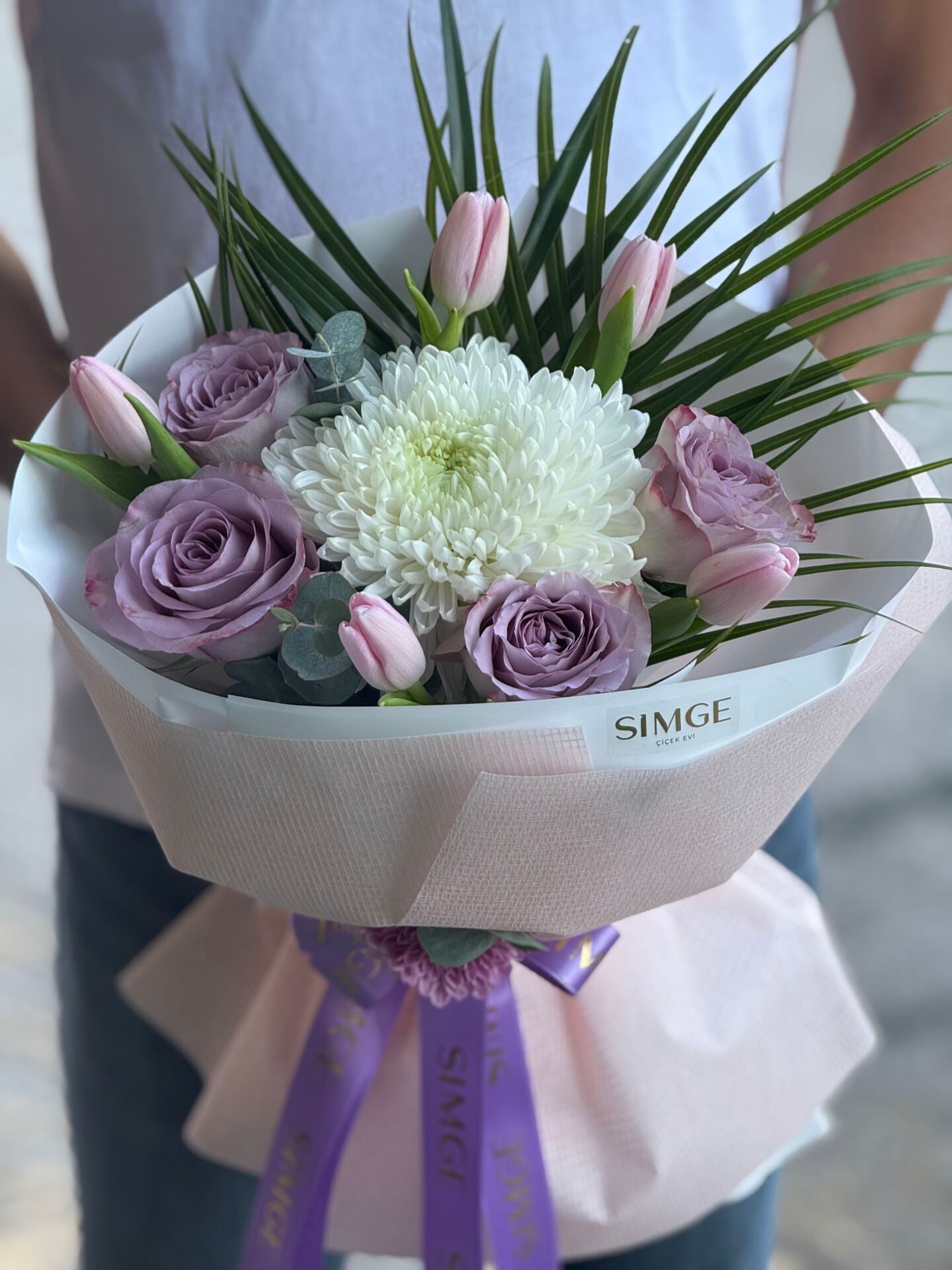 Fleur Lila Zarafet Buketi