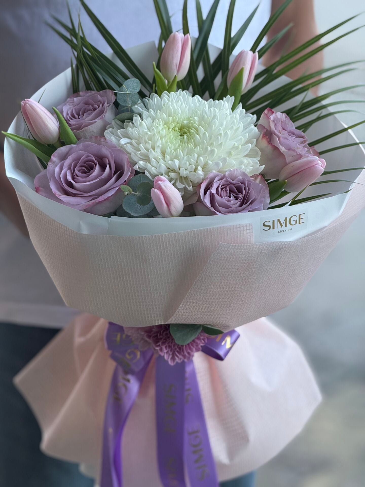 Fleur Lila Zarafet Buketi
