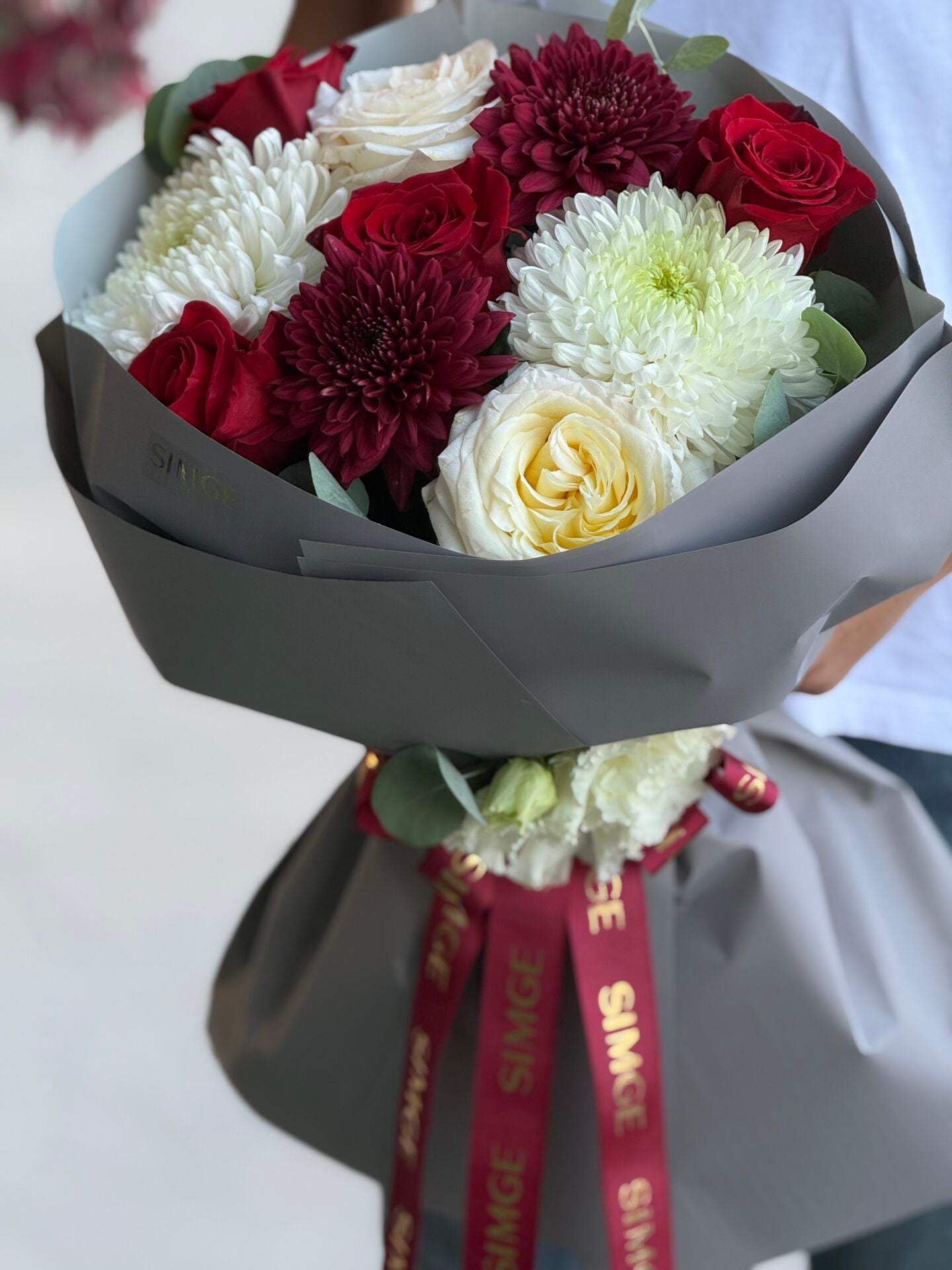 Aura Bordo Rhapsody Buketi